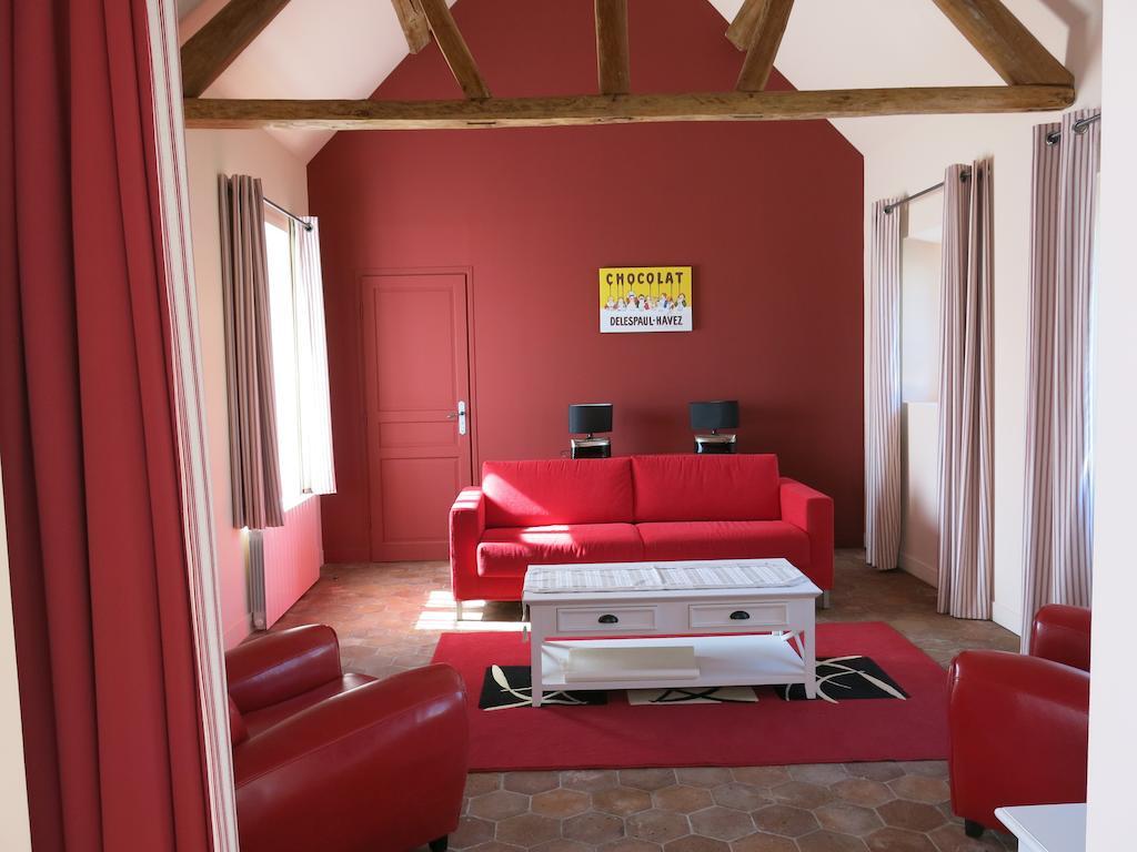 Le Parc De Crecy Bed & Breakfast Tréon Oda fotoğraf